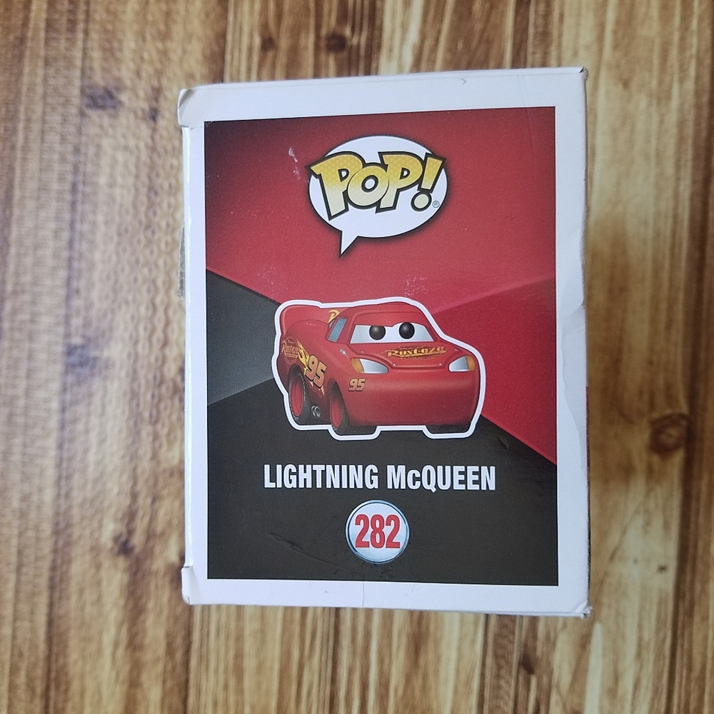 Disney Pixar Funko Pop Lightning McQueen Collectible Figure #282 - Picture 5 of 7
